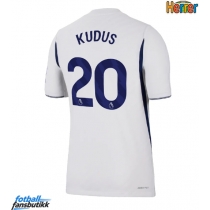 Tottenham Hotspur Mohammed Kudus #20 Hjemmedrakt 2026-27 Kortermet